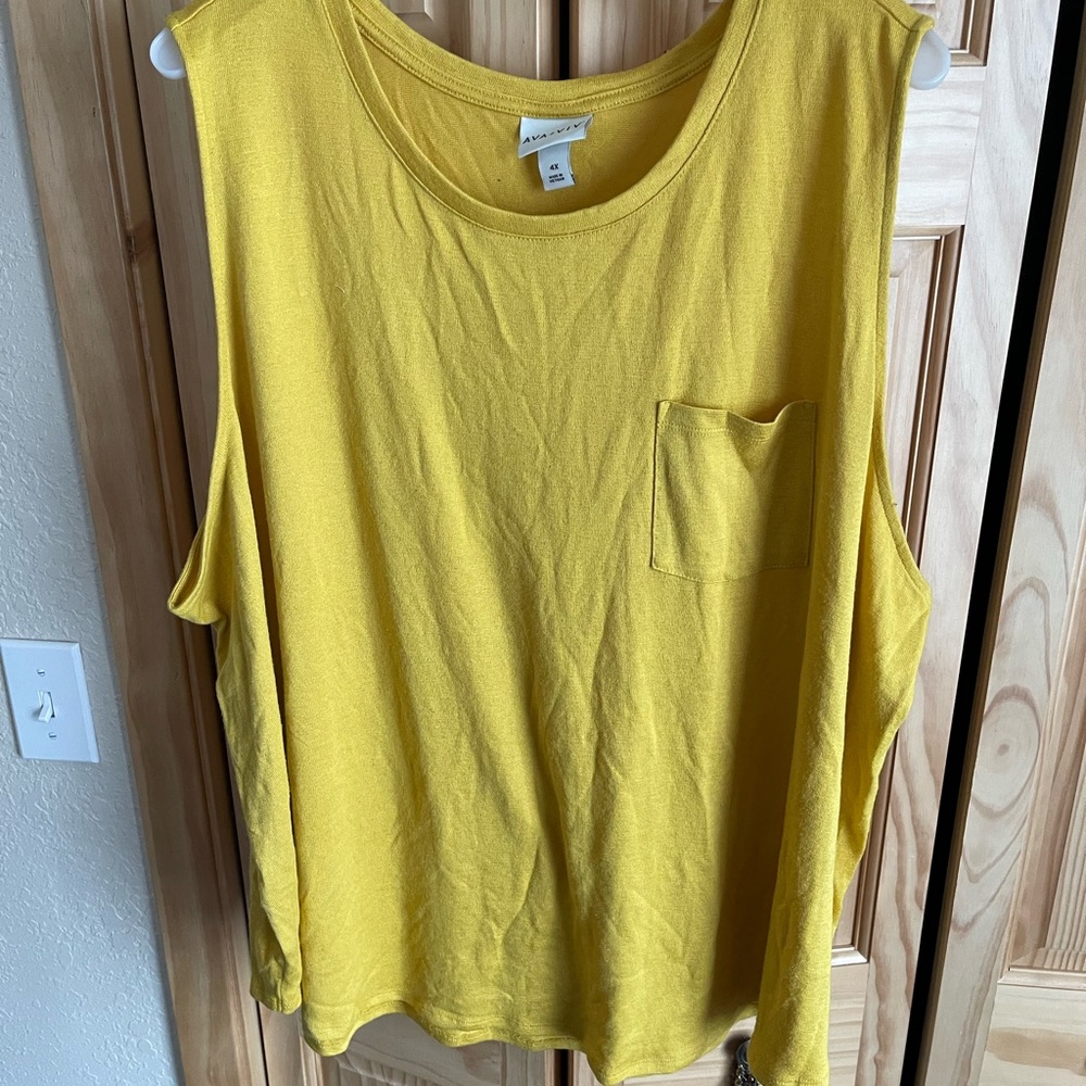 PLUS SIZE TANK TOP-4x-